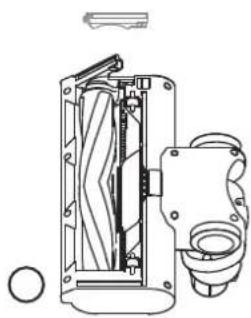 SHARP VC-SV05MMAEU-G - To change, clean or maintain the roller, follow the instructions below. - 2