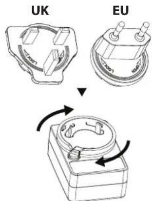 SHARP VC-SV05MMAEU-G - Muudame adapteri vahelduvvoolu ühenduse tüüpi - 2