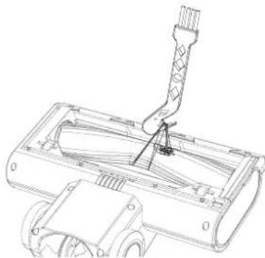 SHARP VC-SV05MMAEU-G - Clean the Rollers - 1