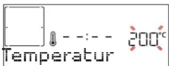 BAUKNECHT BCT7A9PHTSK - TEMPERATUR / LEISTUNGSSTUFE - 1