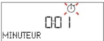 0:01 MINUTEUR