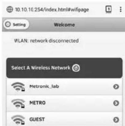 METRONIC Home Play 477087 - C - Connessione manuale alla rete Wi-Fi - 1