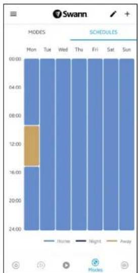 SWANN SRNHD-900DEWB4 - Création de horaires supplémentaires - 4