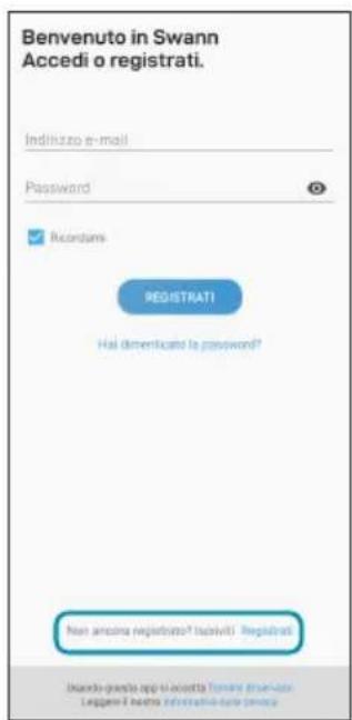 SWANN SWIFI-2KICAM - SCARICARE L'APPLICAZIONE SWANN SECURITY - 1
