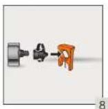 KRUPS Evidence Eco EA897H - ⑥EEP CLEANING OF MILK SYSTEM MANUALLY - 5 MINS - 9