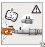 KRUPS Evidence Eco EA897H - ⑥EEP CLEANING OF MILK SYSTEM MANUALLY - 5 MINS - 13