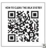 KRUPS Evidence Eco EA897H - ⑥EEP CLEANING OF MILK SYSTEM MANUALLY - 5 MINS - 6