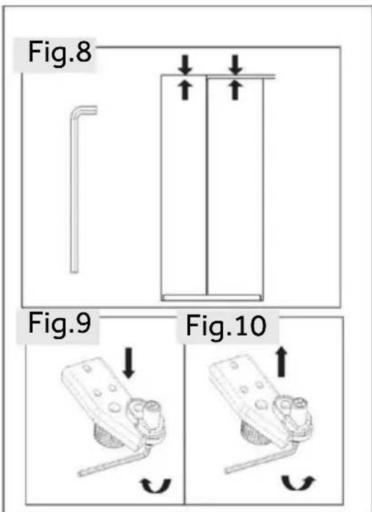 HAIER HSW59F18DWMM - Fine tuning of the doors - 1