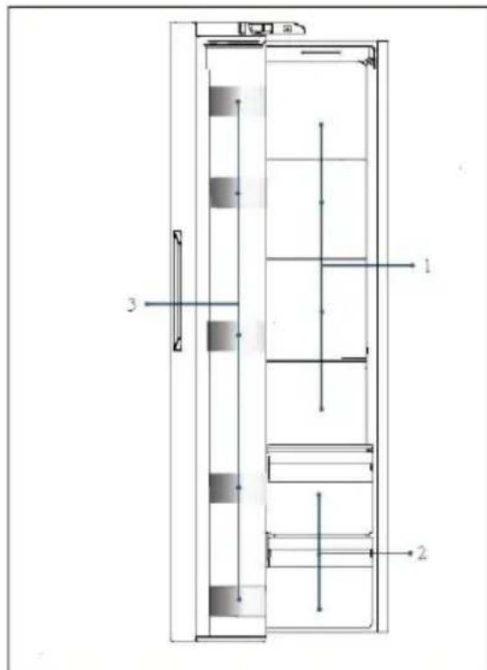 HAIER HSW59F18DWMM - Ukladani do prostoru mraznicky - 1