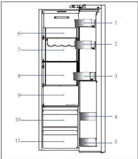 HAIER HSW59F18DWMM - Ulození do prostoru chladnicky - 1
