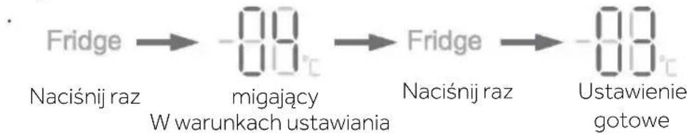 HAIER HSW59F18DWMM - Regulacja temperatury chłodziarki - 1
