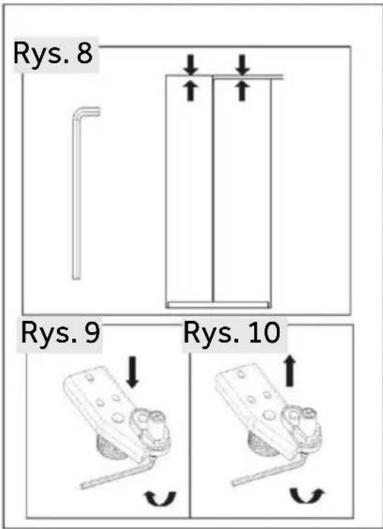 HAIER HSW59F18DWMM - Regulowaniedrzwi - 1