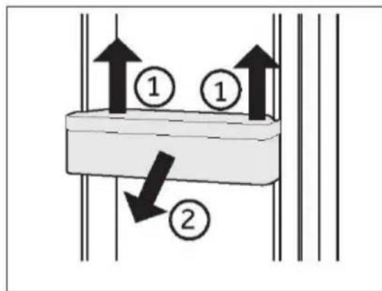 HAIER HSW59F18DWMM - Removable door racks/bottle holder - 1