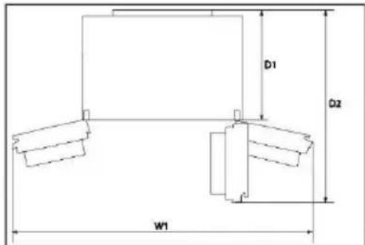 HAIER HSW59F18DWMM - Doporuceny prostor - 1