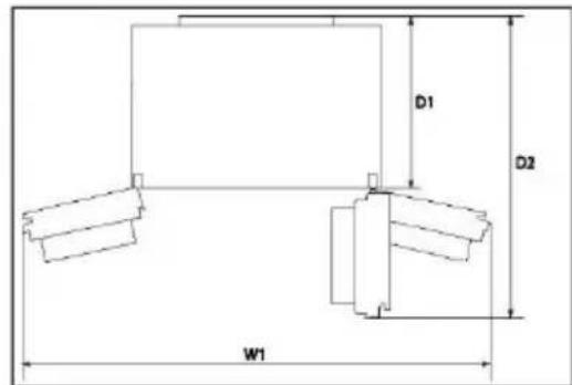 HAIER HSW59F18DWMM - Espacio recomendado - 1
