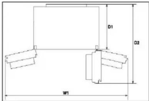 HAIER HSW59F18DWMM - Spazio consigliato - 1