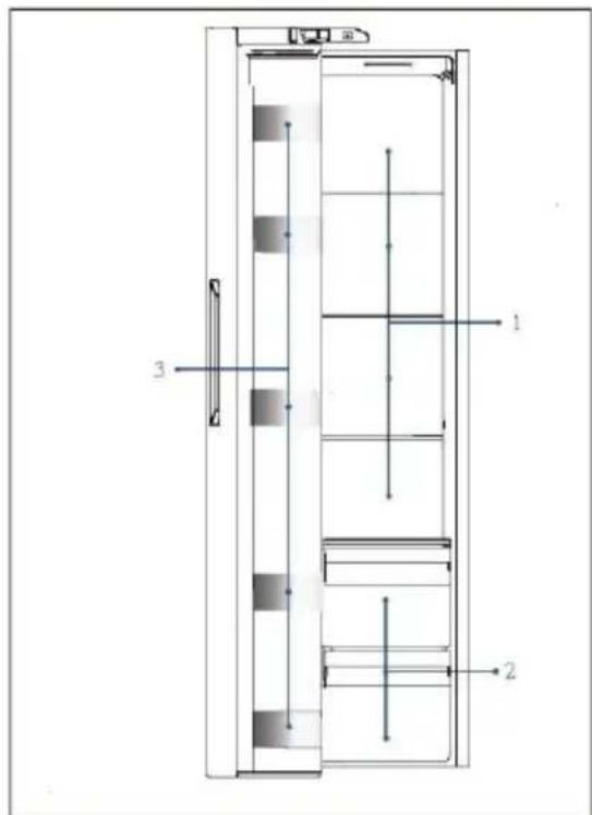 HAIER HSW59F18DWMM - Depozitarea in compartmentul congelatorului - 1