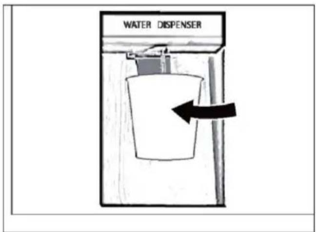 HAIER HCR3818DNMM - Dağıticıdan su almak - 1