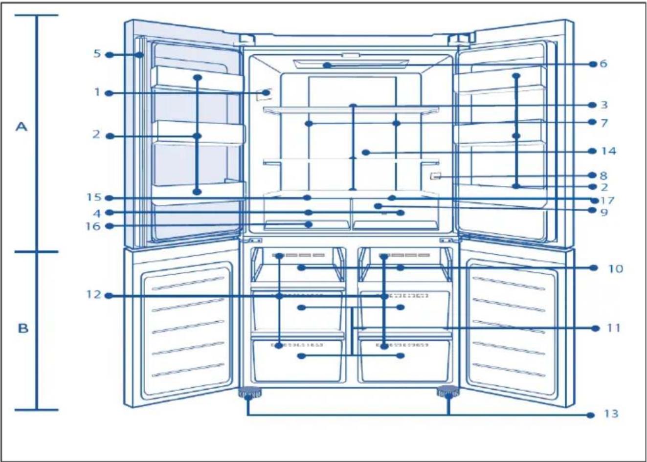 HAIER HCR3818DNMM - Megjegyzés: - 1