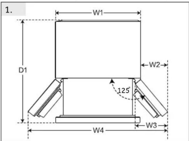 HAIER HCR3818DNMM - Space recommendation - 1