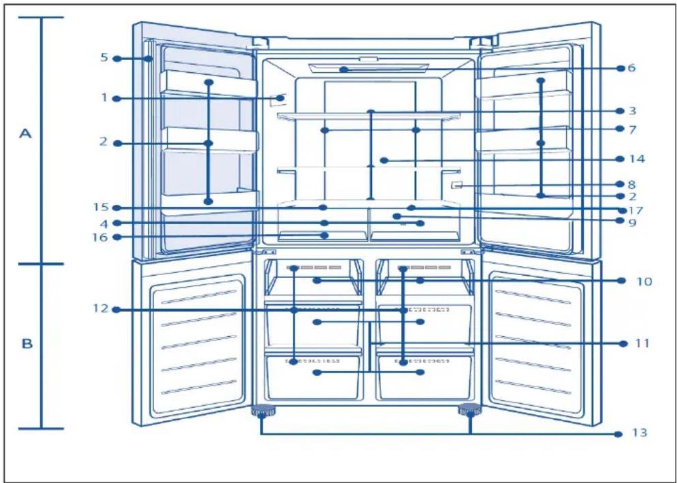 HAIER HCR3818DNMM - Aviso - 1