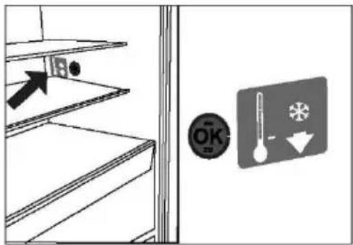 HAIER HCR3818DNMM - OPTIONAL: Indicator temperatură OK - 1