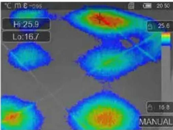 Laserliner ThermoCamera Pocket - CustomApps: Controlo aquecimento pavimento - 1