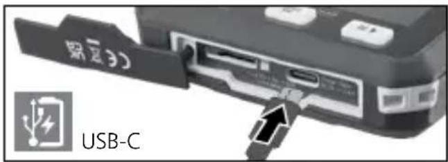 Laserliner ThermoCamera Pocket - Manejo de la batería de iones de litio - 1