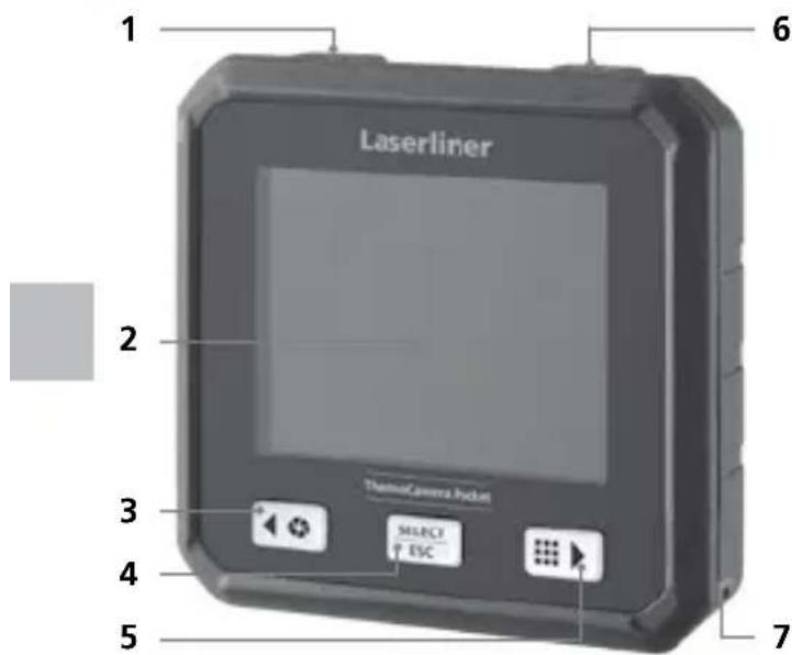 Laserliner ThermoCamera Pocket - Общи инструкции за безопасност - 1