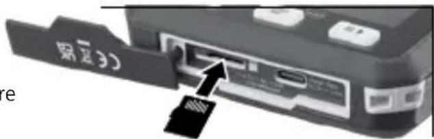 Laserliner ThermoCamera Pocket - Introduction de la micro carte SD - 1