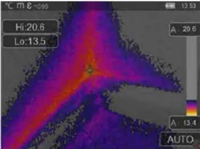 Laserliner ThermoCamera Pocket - CustomApps: Ispezione punti freddi - 1