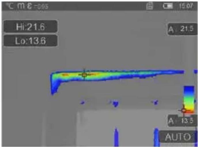 Laserliner ThermoCamera Pocket - Приложения CustomApps: Контрол за течове - 1