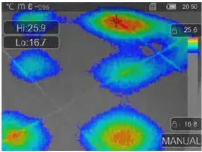 Laserliner ThermoCamera Pocket - CustomApps: Fußbodenheizungs-Kontrolle - 1