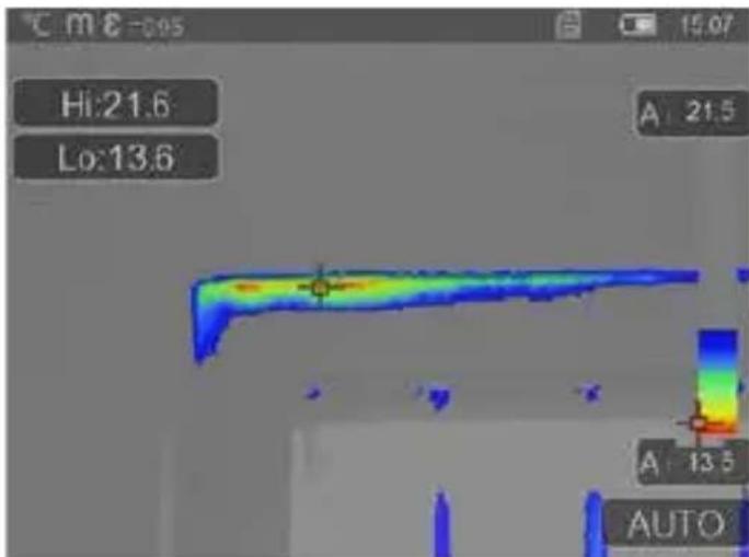 Laserliner ThermoCamera Pocket - CustomApps: Controlo de fugas - 1