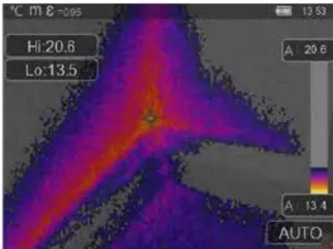 Laserliner ThermoCamera Pocket - CustomApps: Inspectie van koude punten - 1