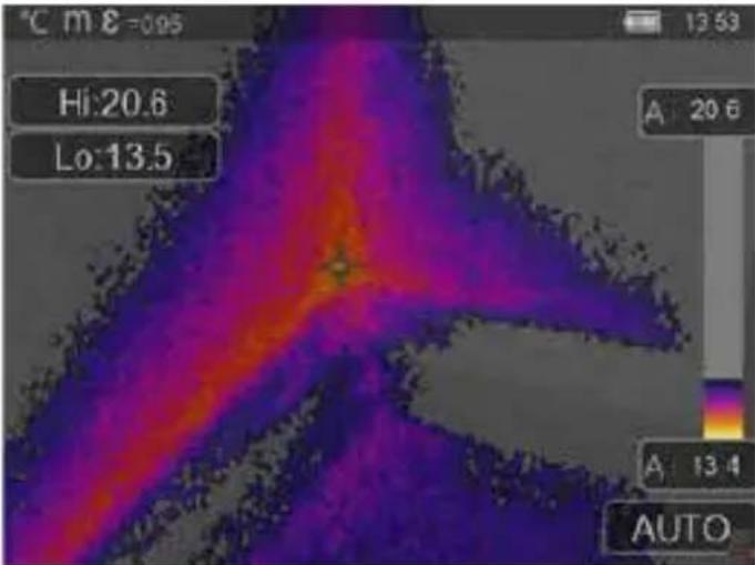 Laserliner ThermoCamera Pocket - CustomApps: Kaltstellen-Kontrolle - 1