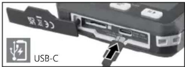 Laserliner ThermoCamera Pocket - Handhabung Lithium-Ionen Akku - 1