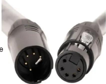 Adj Aria X2 IPC Bridge - EXIGENCES POUR LE CÂBLE DE DONNÉES (CÂBLE DMX): - 1