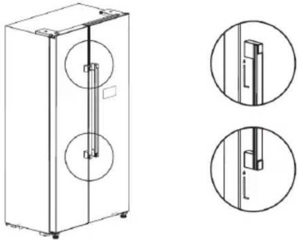 INDESIT INGF 6441 XP4UK - Rimozione delle maniglie - 1