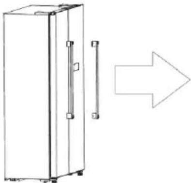 INDESIT INGF 6441 XP4UK - Rimozione delle maniglie - 2
