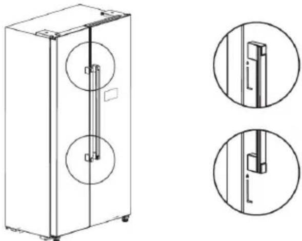 INDESIT INGF 6441 XP4UK - Griffe entfernen - 1