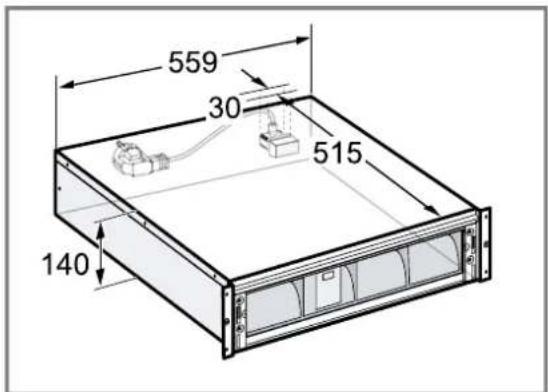 GAGGENAU GW051190 - Dimensions de l'appareil - 1