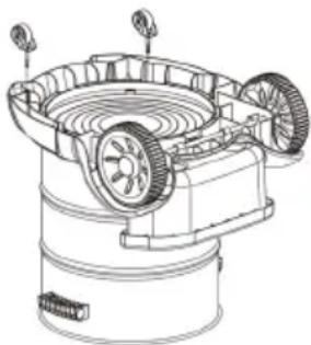 Sonnenkönig Tronas 53 - CASTER ASSEMBLY - 1