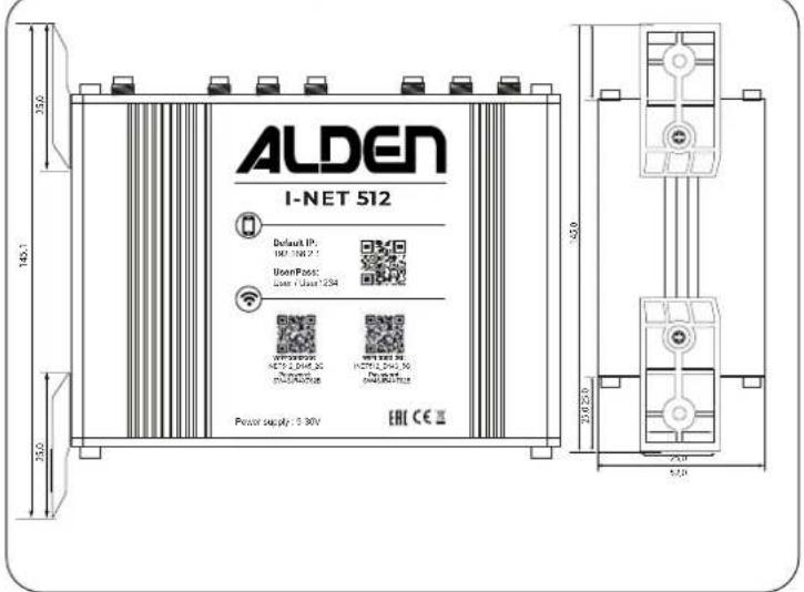 ALDEN I-NET 512 Default IP: 100/10W 2.1 UserPass: User + User* 234 Power supply: 3.3kV EHI CE 350 145.1 350 350 350 350 350 350 350 350 350 350 350 350 350 350 350 350 350 350 350 350 350 350 350 350 350 35 6,28