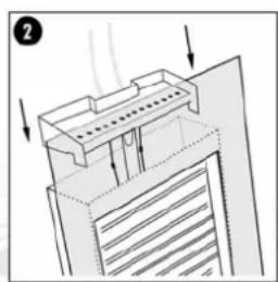 Sonnenkönig Waterwall Deluxe - Montaggio delle lamelle e del distributore - 2