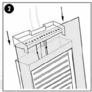 Sonnenkönig Waterwall Deluxe - Aufbau der Lamellen und des Verteilers - 2