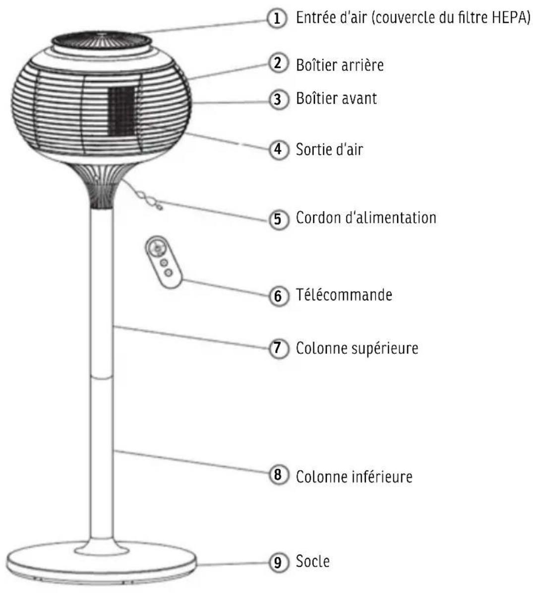 Sonnenkönig IBRIG - DESCRIPTION DES PIÉCES - 1