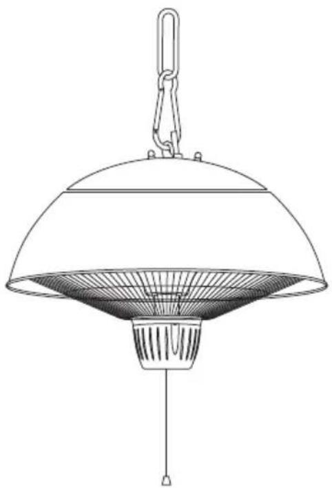 Sonnenkönig SOLE - RISCALDATORE PER PATIO - 1