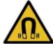 SIEMENS EP6A6PI10 - ADVERTENCIA – Peligro: magnetismo! - 1