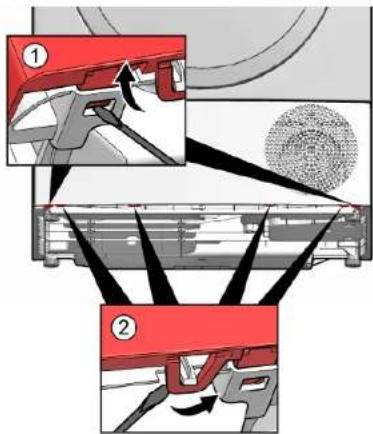 SIEMENS WQ46B2C1CH - Demontarea capacului de întreținere - 2